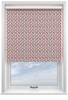 Land & Shore Seedling (Blackout), Red Blue - Roller Blind